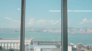 spatial practice architecture office Los Angeles Hong Kong office sea view